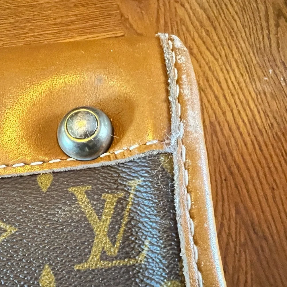 Vintage Authentic Louis Vuitton Train Case